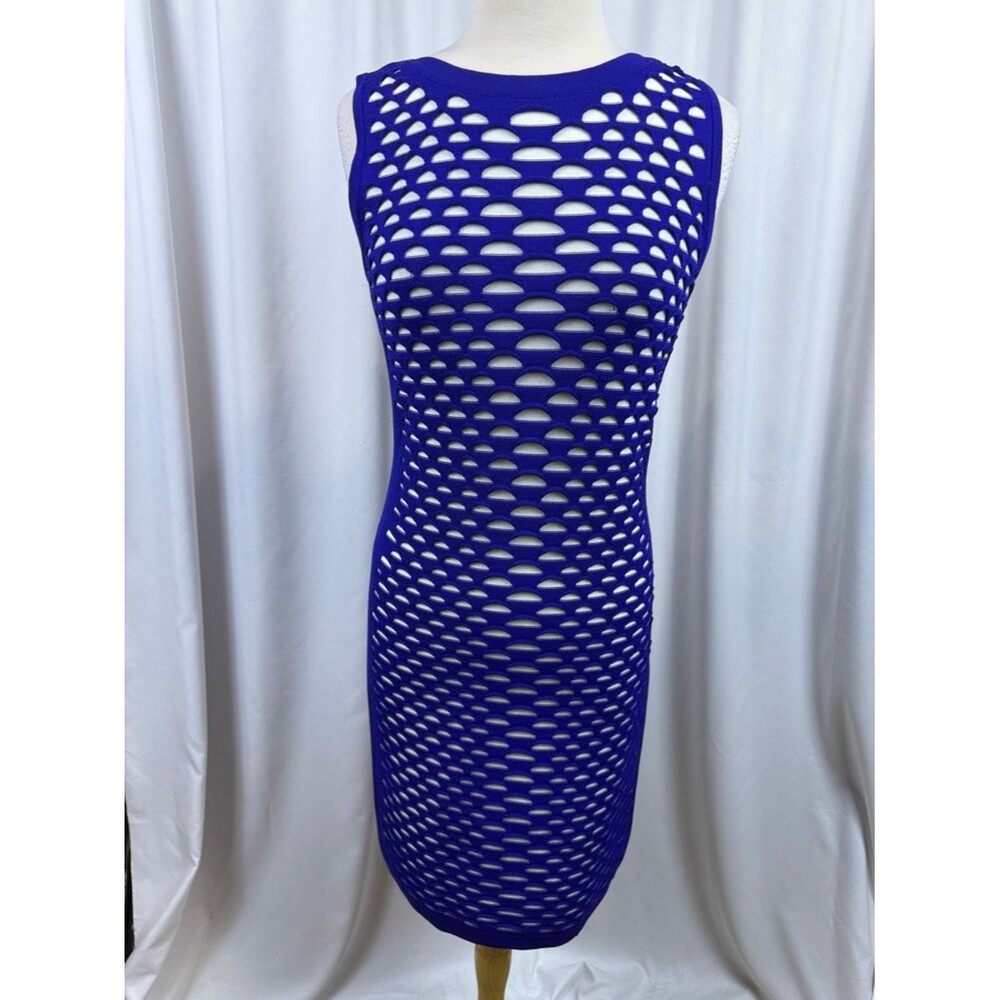 julia jordan Cobalt Blue Cutout Bodycon Dress, Medium